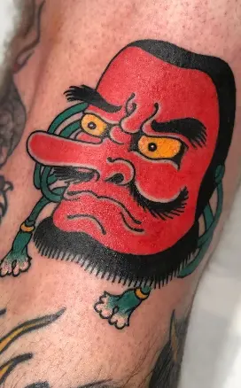 Trabajo japonés con composición vertical